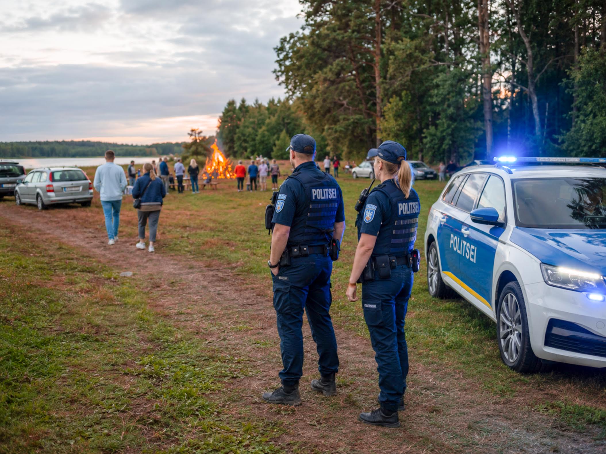 Võrumaalased jaanipühade ajal korrakaitsjatele millegi ekstreemsega silma ei paistnud.
